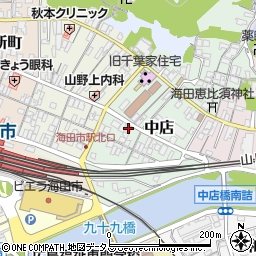 熊野茶舗周辺の地図