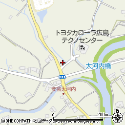 広島県東広島市西条町郷曽2383-5周辺の地図