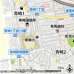 松本木材周辺の地図
