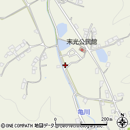 広島県三原市沼田東町末光2261周辺の地図