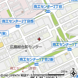 広島県広島市西区商工センター2丁目10周辺の地図