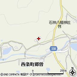 広島県東広島市西条町郷曽98周辺の地図