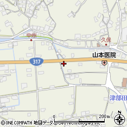 広島県尾道市向島町津部田14778周辺の地図