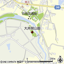 大井関公園周辺の地図