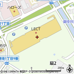 ＪＩＮＳ広島　Ｔ‐ＳＩＴＥ店周辺の地図