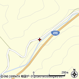 山口県萩市山田山田１区2653-2周辺の地図