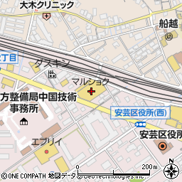 株式会社ヤマスイ　船越店周辺の地図