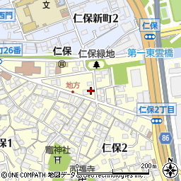 ベストマ株式会社中四国営業所周辺の地図