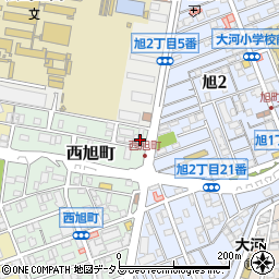 広島県広島市南区西旭町2-5周辺の地図