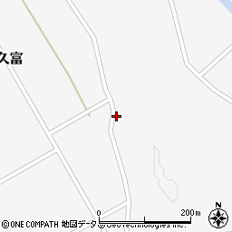 山口県長門市油谷久富杣地1351周辺の地図