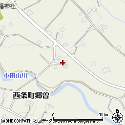 広島県東広島市西条町郷曽1765周辺の地図
