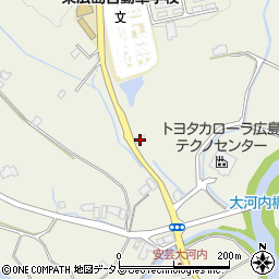 広島県東広島市西条町郷曽356周辺の地図