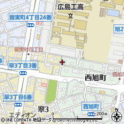 広島県広島市南区西旭町4-9周辺の地図