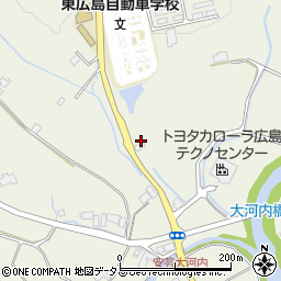 広島県東広島市西条町郷曽10356周辺の地図