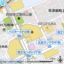 広島銀行アルパーク ＡＴＭ周辺の地図