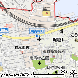 お好み焼　大島周辺の地図