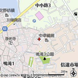 大阪府泉南市鳴滝3周辺の地図