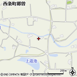 広島県東広島市西条町郷曽861周辺の地図