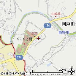 広島県広島市安芸区阿戸町445周辺の地図