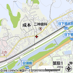 東海田郵便局周辺の地図