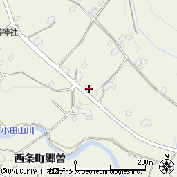 広島県東広島市西条町郷曽2269周辺の地図