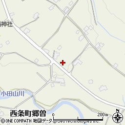 広島県東広島市西条町郷曽2269-2周辺の地図