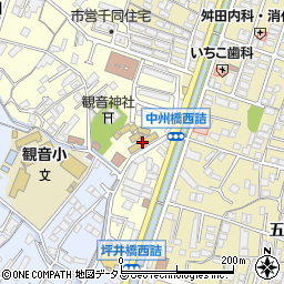 広島市坪井保育園周辺の地図