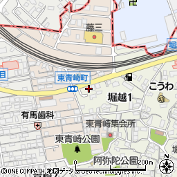 広島市信用組合向洋支店周辺の地図