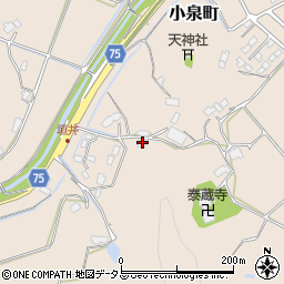 広島県三原市小泉町5911周辺の地図