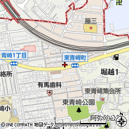 ＡＳＡＨＩ　ＰＡＲＫ南区東青崎第２駐車場周辺の地図