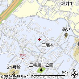 Ｃ＆Ｃ三宅周辺の地図