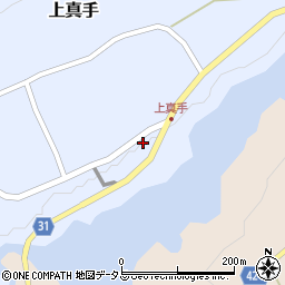 三重県多気郡大台町上真手370周辺の地図