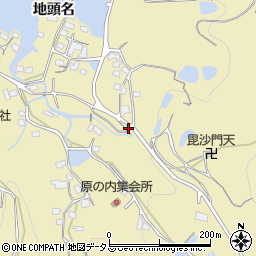 香川県高松市庵治町原の内3388-2周辺の地図