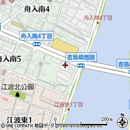 コンバット舟入店周辺の地図