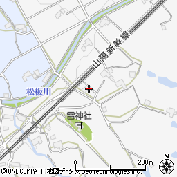広島県東広島市西条町森近536周辺の地図