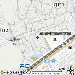 西日本ケミカル　広島営業所周辺の地図