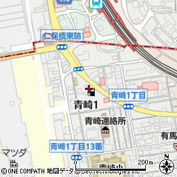 カーコンビニ倶楽部むかいなだＳＳ周辺の地図