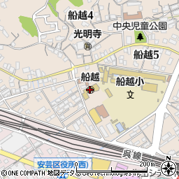 広島市立船越幼稚園周辺の地図