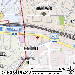 株式会社山村不動産開発　船越支店周辺の地図