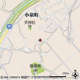 広島県三原市小泉町5182周辺の地図