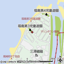 福島住民センター周辺の地図