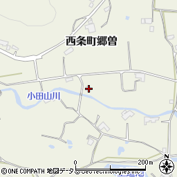 広島県東広島市西条町郷曽569周辺の地図
