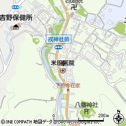 奈良県吉野郡下市町下市61周辺の地図