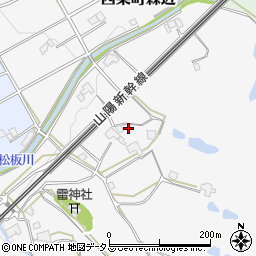 広島県東広島市西条町森近541周辺の地図