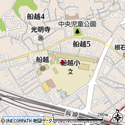 広島市立船越小学校周辺の地図