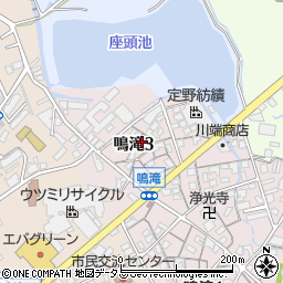 大阪府泉南市鳴滝3丁目周辺の地図