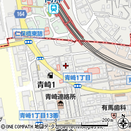 広島銀行向洋支店 ＡＴＭ周辺の地図