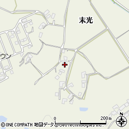 広島県三原市沼田東町末光700周辺の地図