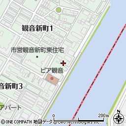 株式会社長崎塗装店　本社事務所周辺の地図