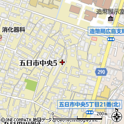 レジデンス京塚周辺の地図